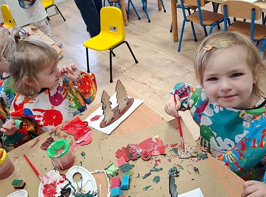 Gr. I Warsztaty zdobienia ozdób świątecznych