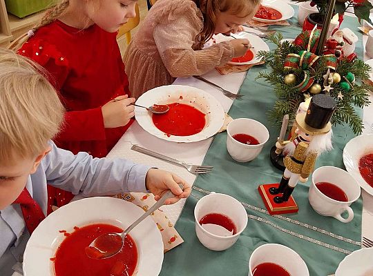 Gr.III Wigilia w przedszkolu
