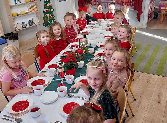 Gr.III Wigilia w przedszkolu