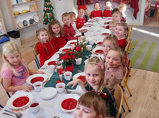 Gr.III Wigilia w przedszkolu