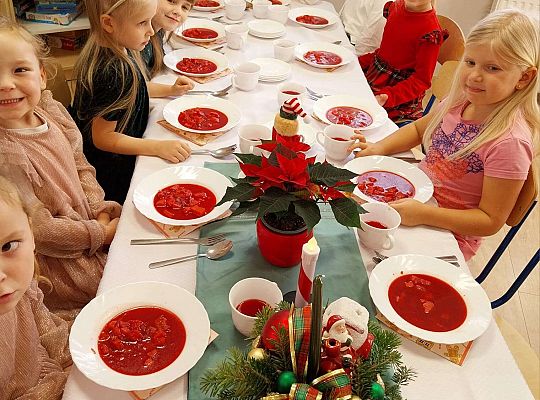 Gr.III Wigilia w przedszkolu