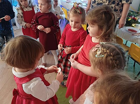 Gr. I Wigilia oraz spotkanie z Mikołajem