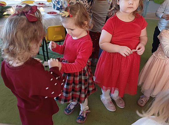 Gr. I Wigilia oraz spotkanie z Mikołajem