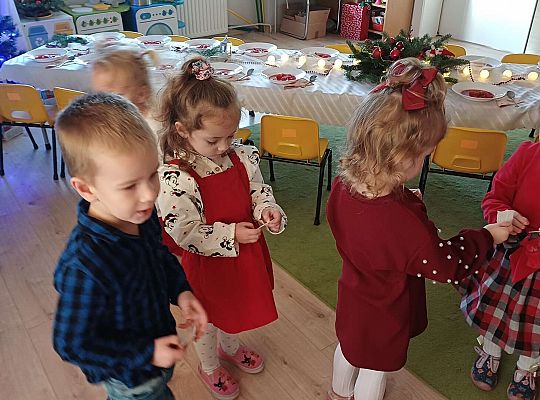 Gr. I Wigilia oraz spotkanie z Mikołajem