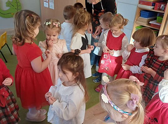 Gr. I Wigilia oraz spotkanie z Mikołajem