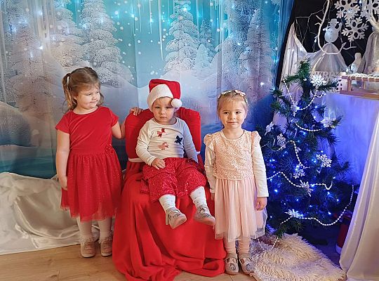 Gr. I Wigilia oraz spotkanie z Mikołajem