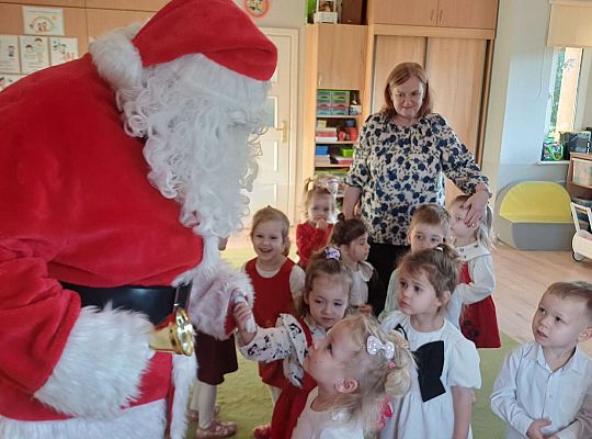 Gr. I Wigilia oraz spotkanie z Mikołajem