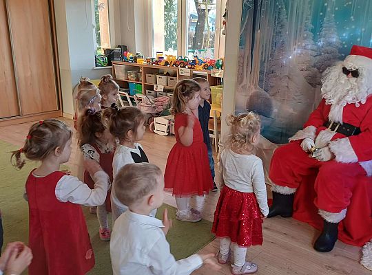 Gr. I Wigilia oraz spotkanie z Mikołajem