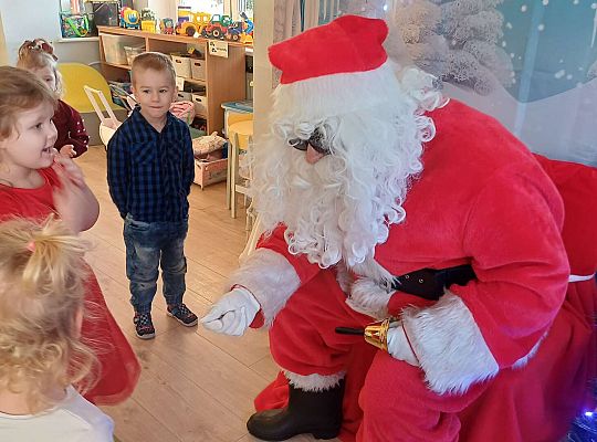 Gr. I Wigilia oraz spotkanie z Mikołajem