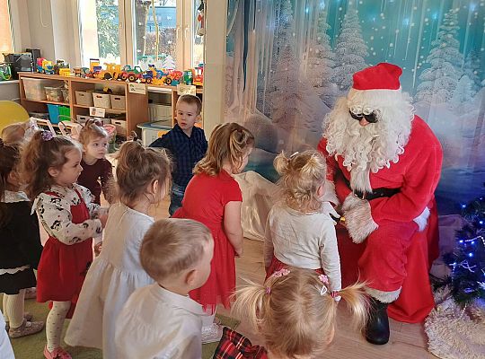 Gr. I Wigilia oraz spotkanie z Mikołajem