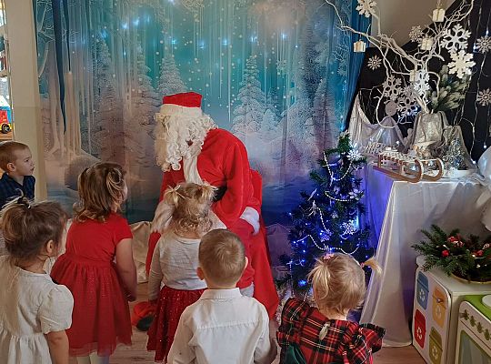 Gr. I Wigilia oraz spotkanie z Mikołajem