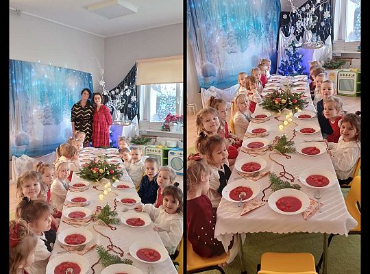 Gr. I Wigilia oraz spotkanie z Mikołajem