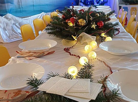 Gr. I Wigilia oraz spotkanie z Mikołajem