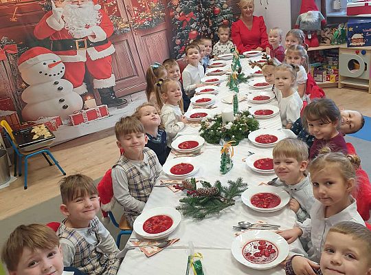 Gr.II Wigilia w przedszkolu