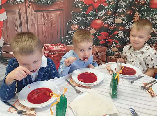 Gr.II Wigilia w przedszkolu