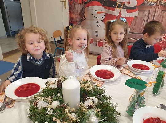 Gr.II Wigilia w przedszkolu