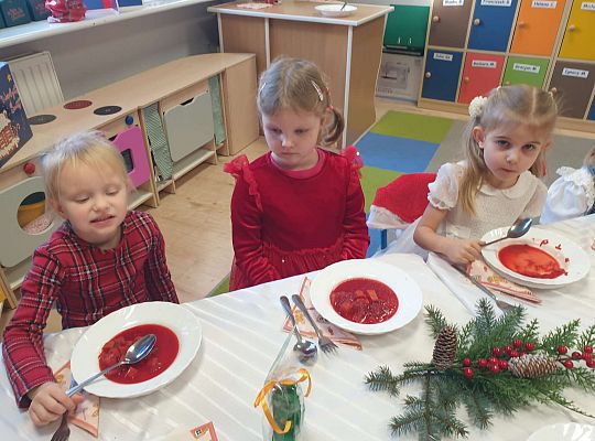 Gr.II Wigilia w przedszkolu