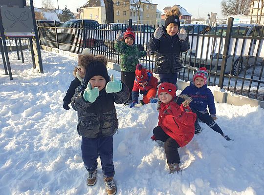 Gr. II Zabawy na śniegu