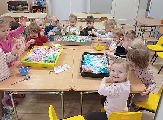 Gr. I Zabawy i eksperymenty ze śniegiem