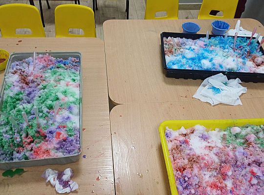 Gr. I Zabawy i eksperymenty ze śniegiem