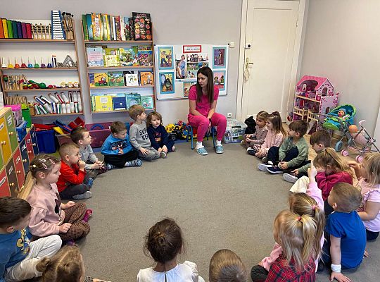 Gr. II Spotkanie z pielęgniarką- mama Ilonki