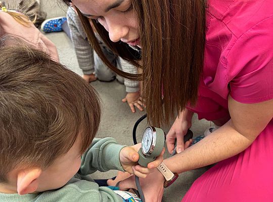 Gr. II Spotkanie z pielęgniarką- mama Ilonki