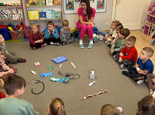 Gr. II Spotkanie z pielęgniarką- mama Ilonki