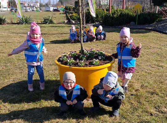 Gr. I Wyjście do Centrum ogrodniczego NIWIA oraz sadzenie kwiatów