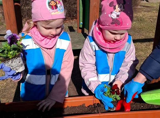Gr. I Wyjście do Centrum ogrodniczego NIWIA oraz sadzenie kwiatów