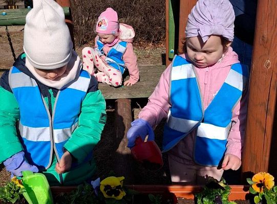 Gr. I Wyjście do Centrum ogrodniczego NIWIA oraz sadzenie kwiatów