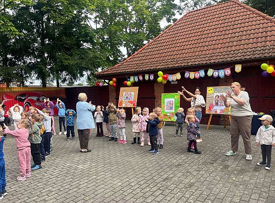 " Dzień Przedszkolaka - radość zabawa, niech trwa sportowa dziś olimpiada"