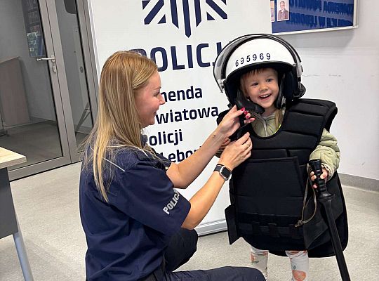 Gr. III Wycieczka do Komendy Powiatowej Policji w Lęborku