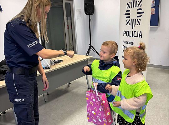 Gr. III Wycieczka do Komendy Powiatowej Policji w Lęborku