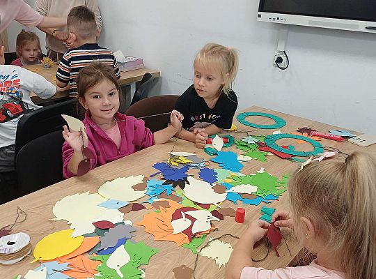 Gr. II Jesienne zajęcia w Warsztatach terapii zajęciowej