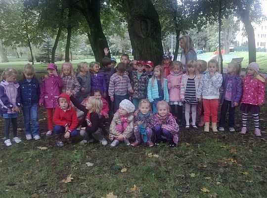 Jesienny spacer do parku