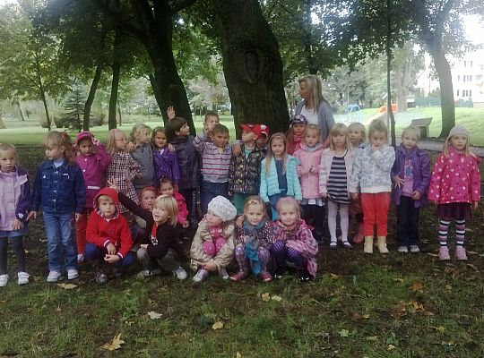 Jesienny spacer do parku