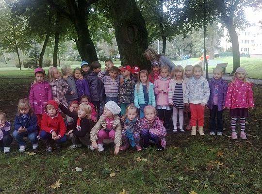 Jesienny spacer do parku