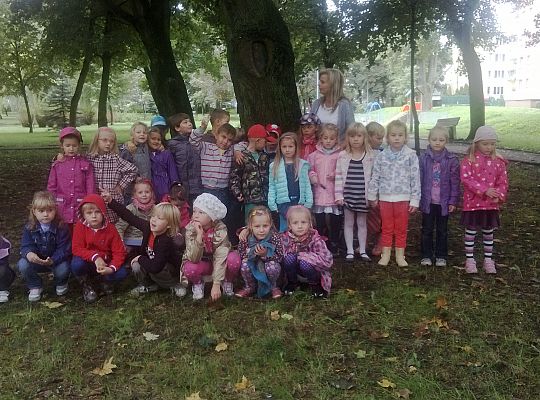 Jesienny spacer do parku