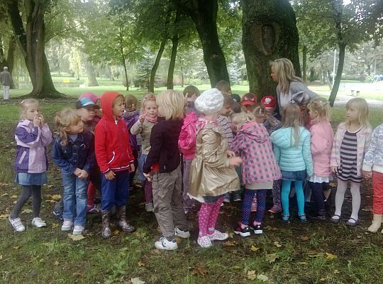 Jesienny spacer do parku