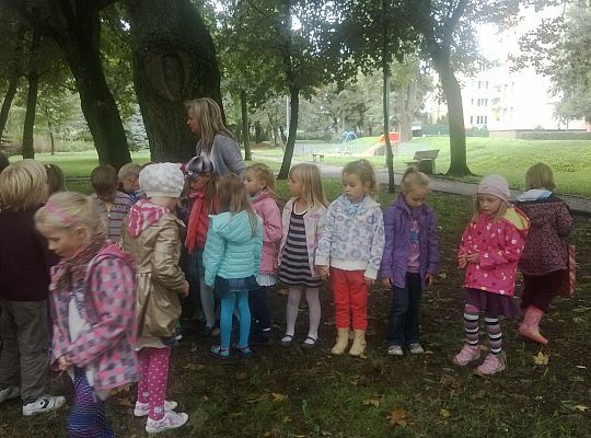 Jesienny spacer do parku