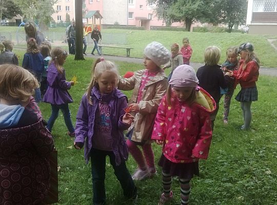 Jesienny spacer do parku