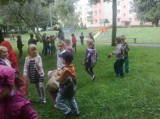 Jesienny spacer do parku