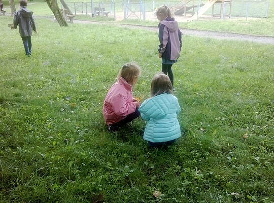 Jesienny spacer do parku