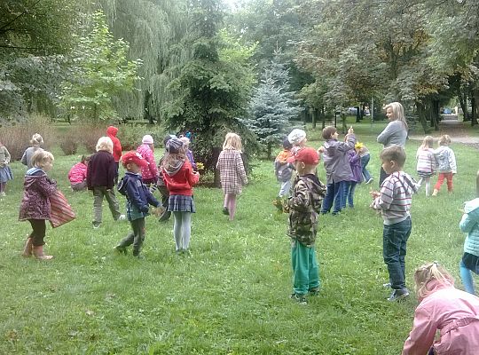 Jesienny spacer do parku