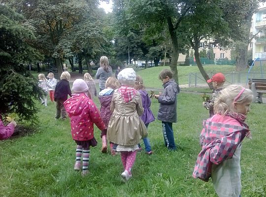 Jesienny spacer do parku