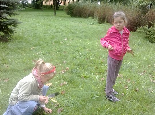 Jesienny spacer do parku