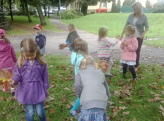 Jesienny spacer do parku