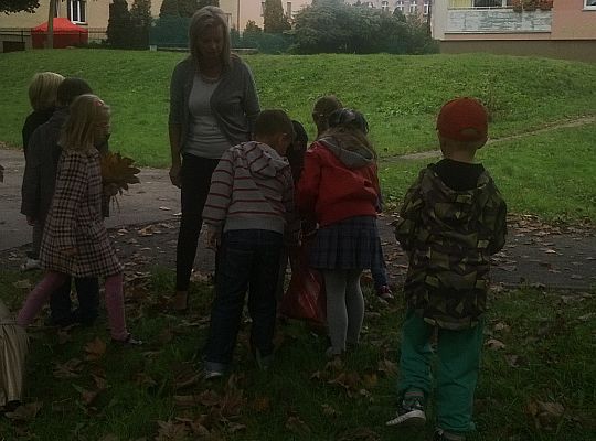 Jesienny spacer do parku