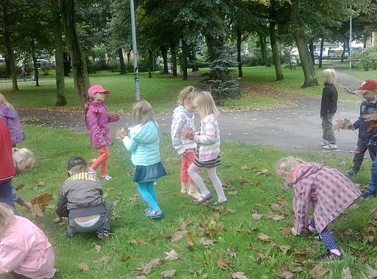 Jesienny spacer do parku