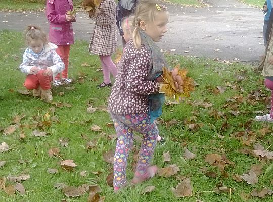 Jesienny spacer do parku